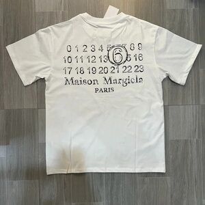 Maison Margiela White Graphic T-Shirt